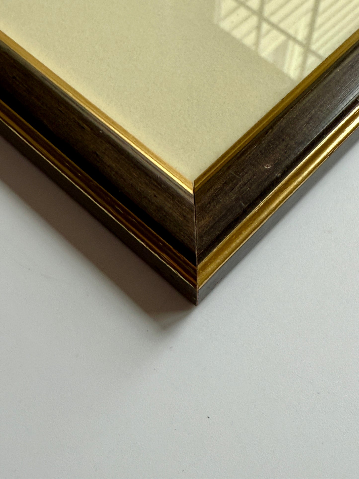 Set of Two Ellen McCarthy Engravings Female Nude Portrait and Dog in Wood and Gold Frames