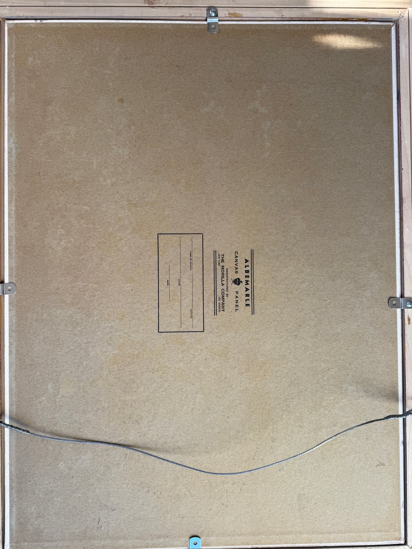 Vintage American Lady with Small Crown Portrait Oil Painting in Gold Frame