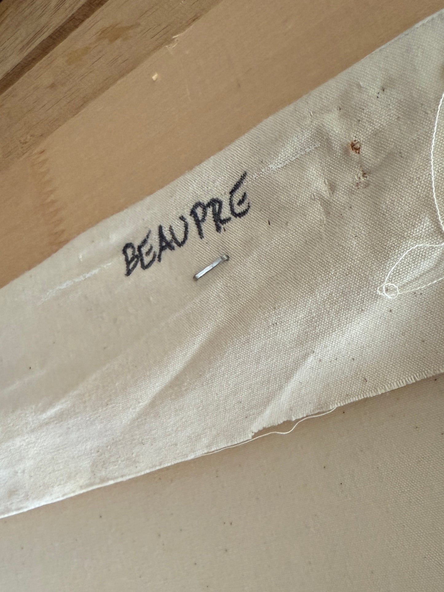 Francois Beaupre Collines aux Alentours de Florence Tuscany Italy Landscape Oil Painting in Gold Frame