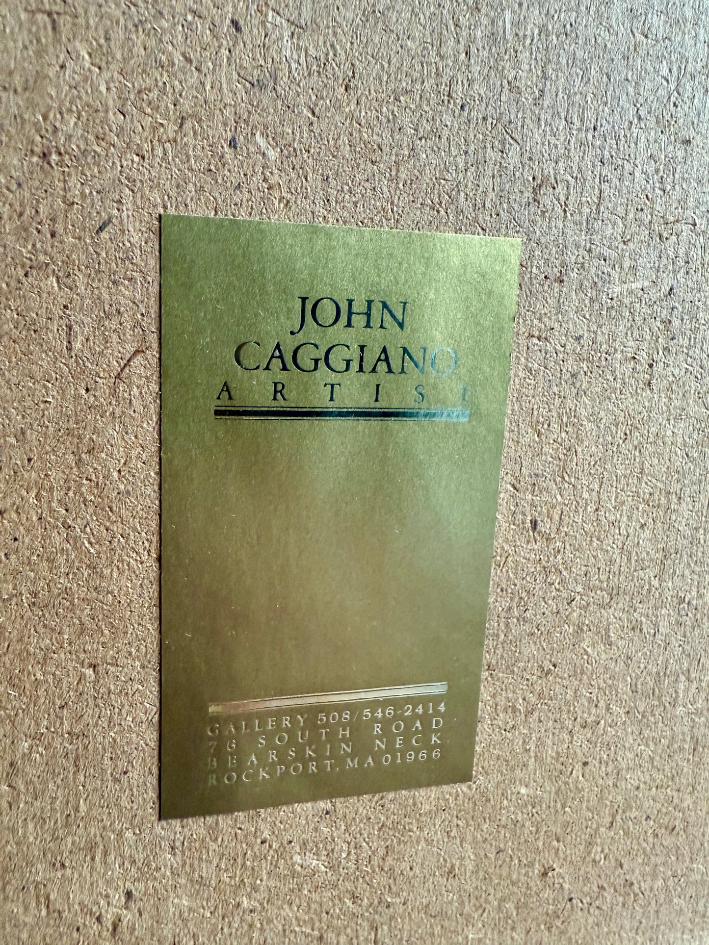 John Caggiano Springtime in Boston Public Gardens Oil Painting in Gold Frame