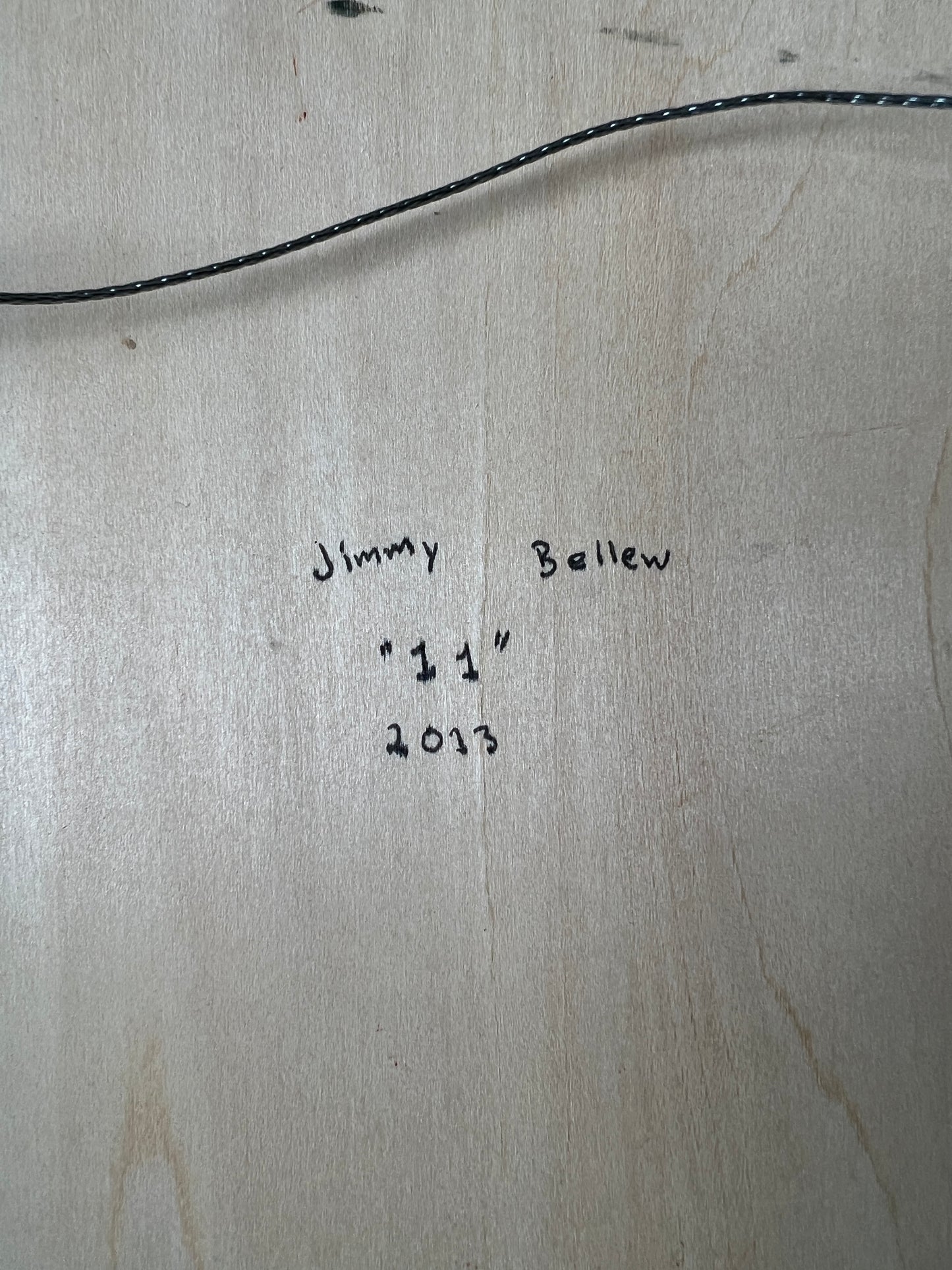 Contemporary Jimmy Bellew Interior Still Life Titled "11" Oil Painting in Gold Frame