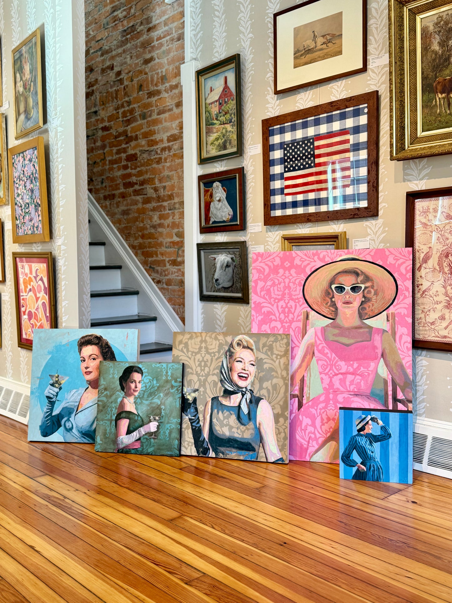 Karen McCool I am a Constant Effin' Delight Oil Painting