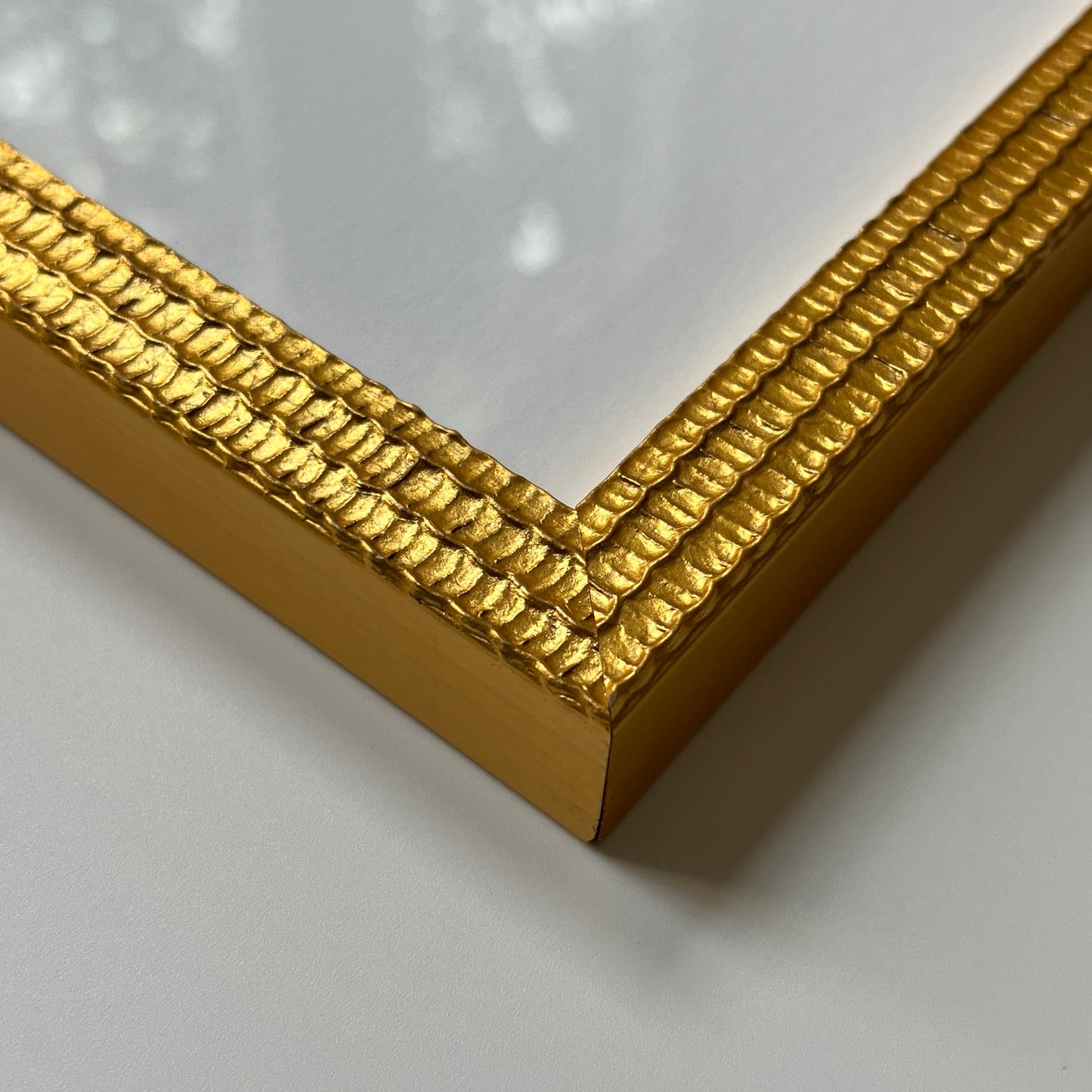 Vintage Abstract Female Nude Portrait Oil Painting #2 in Gold Frame