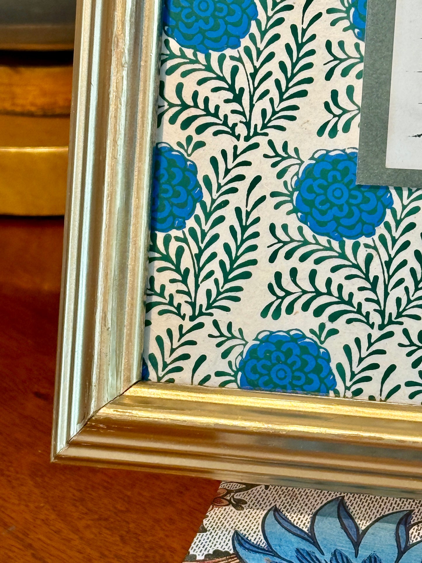 1890's Receipt From The Louis Grebb Oyster & Fruit Co. of Baltimore in Vintage Gold Frame