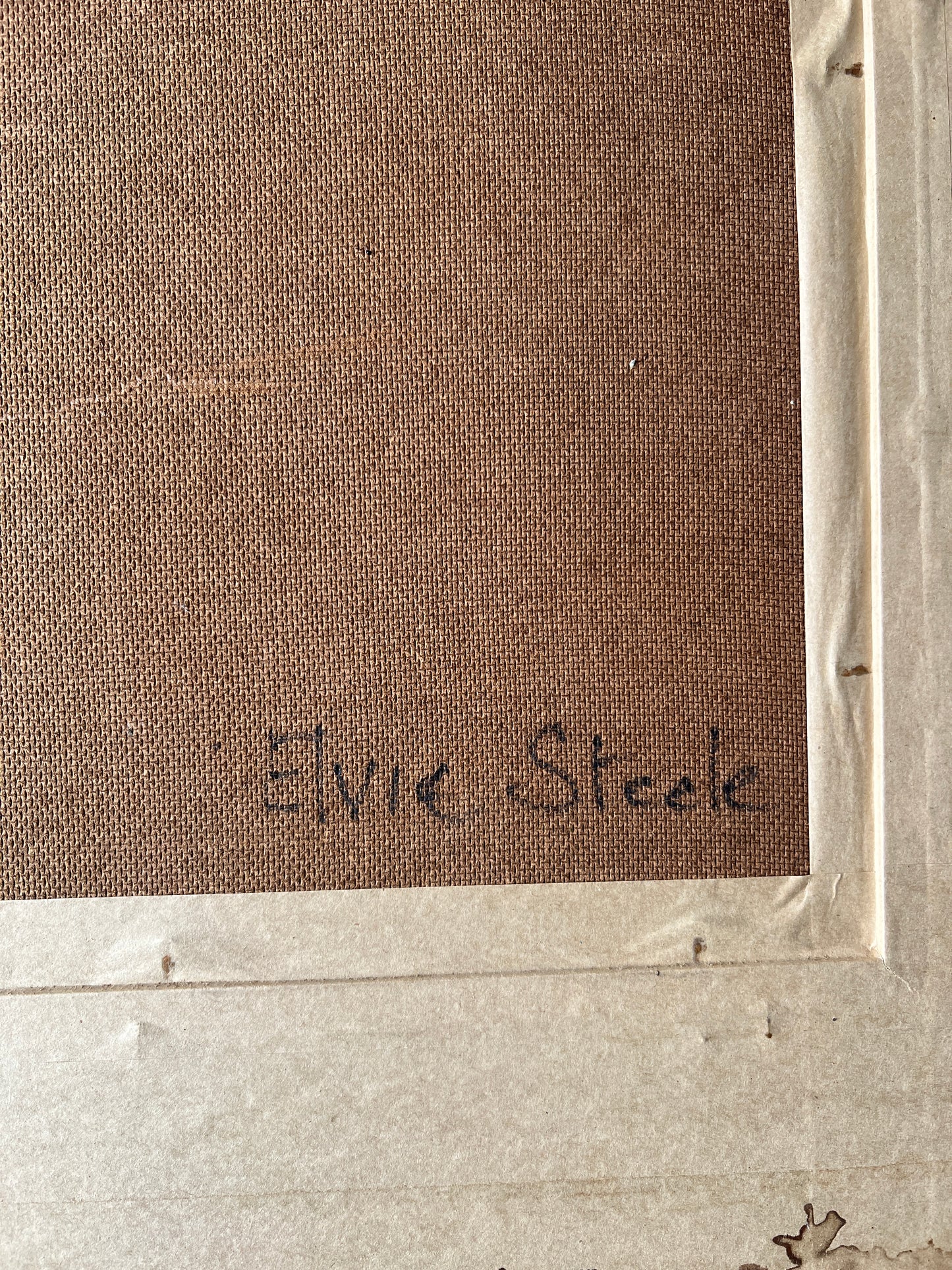 Elvic Steele (1920-1997) "Old Oil Stove" Still Life Oil Painting