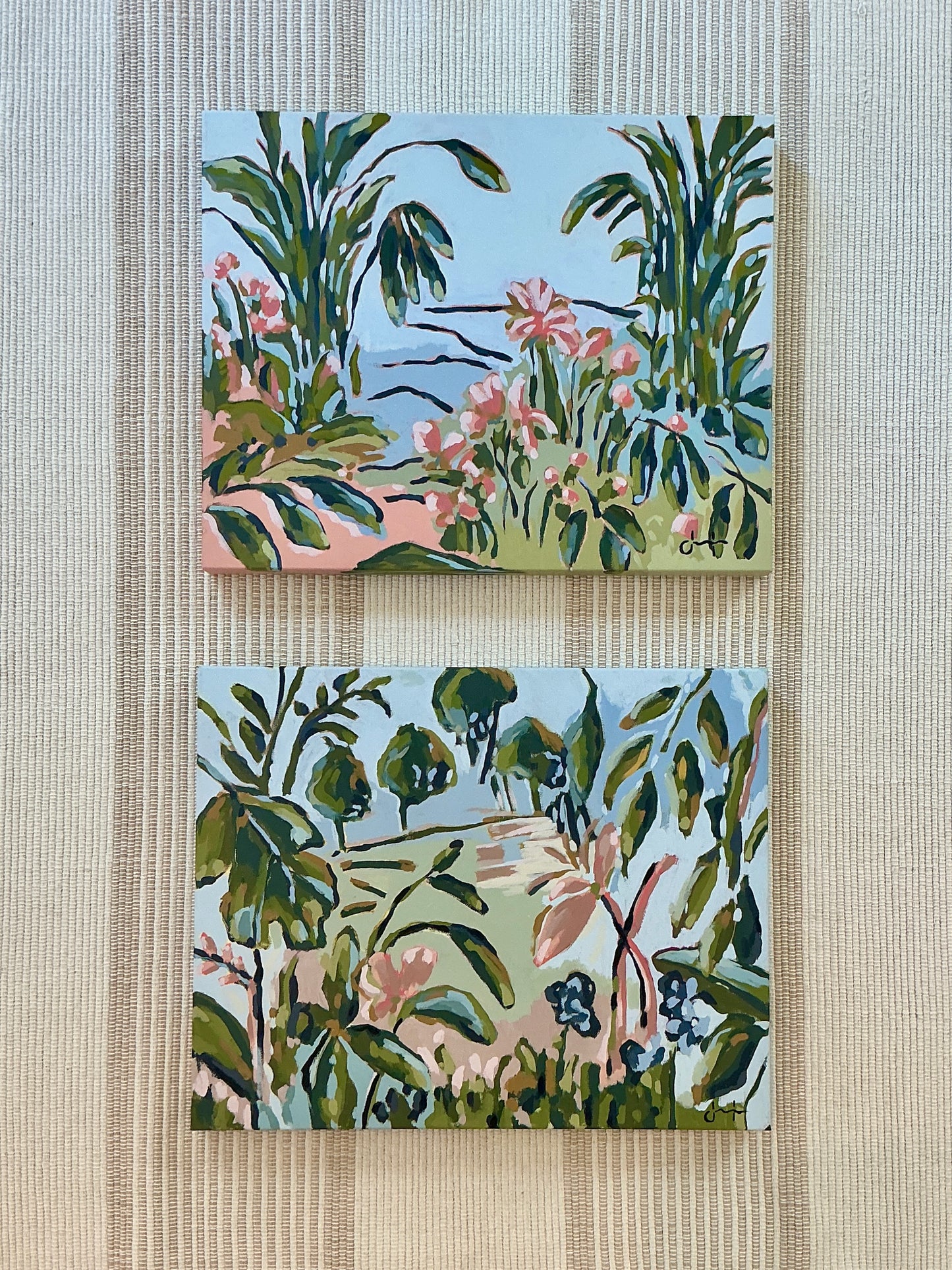 Jessa Butler Island Life Expressionist Botanical Painting