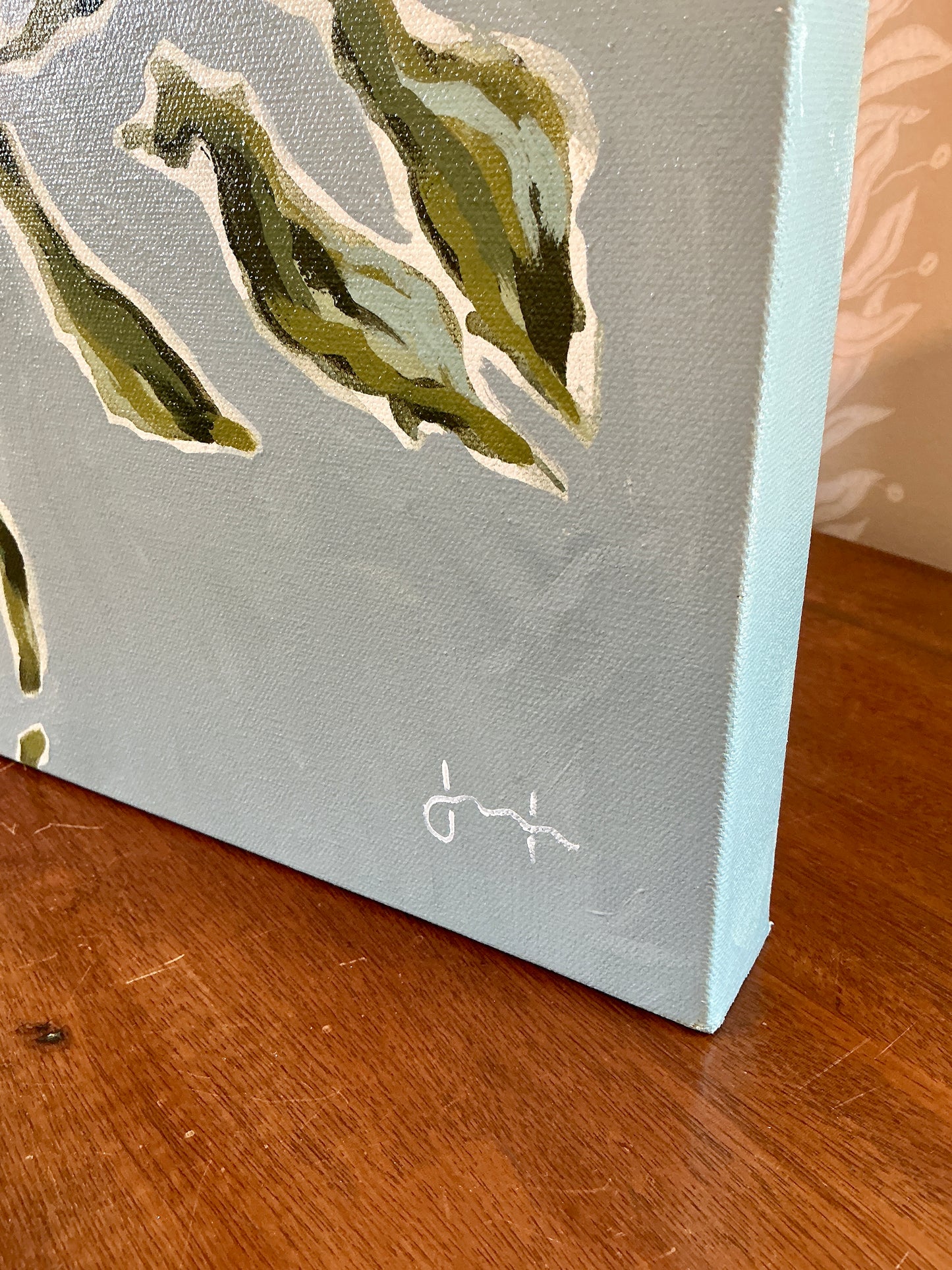 Jessa Butler This Too Shall Pass Expressionist Botanical Painting