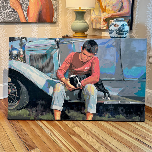 Karen McCool Be The Kind Of Person Your Dog Thinks You Are Oil Painting