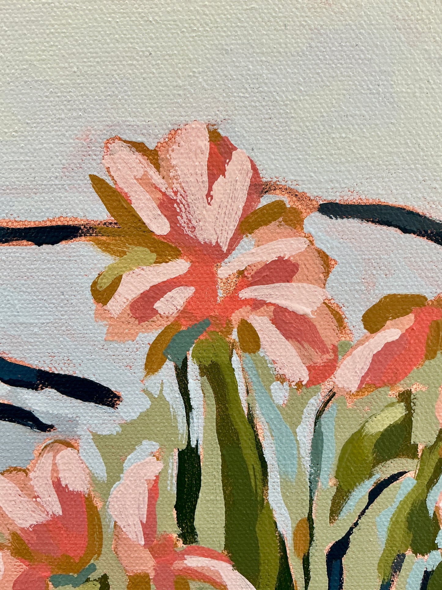 Jessa Butler Island Life Expressionist Botanical Painting