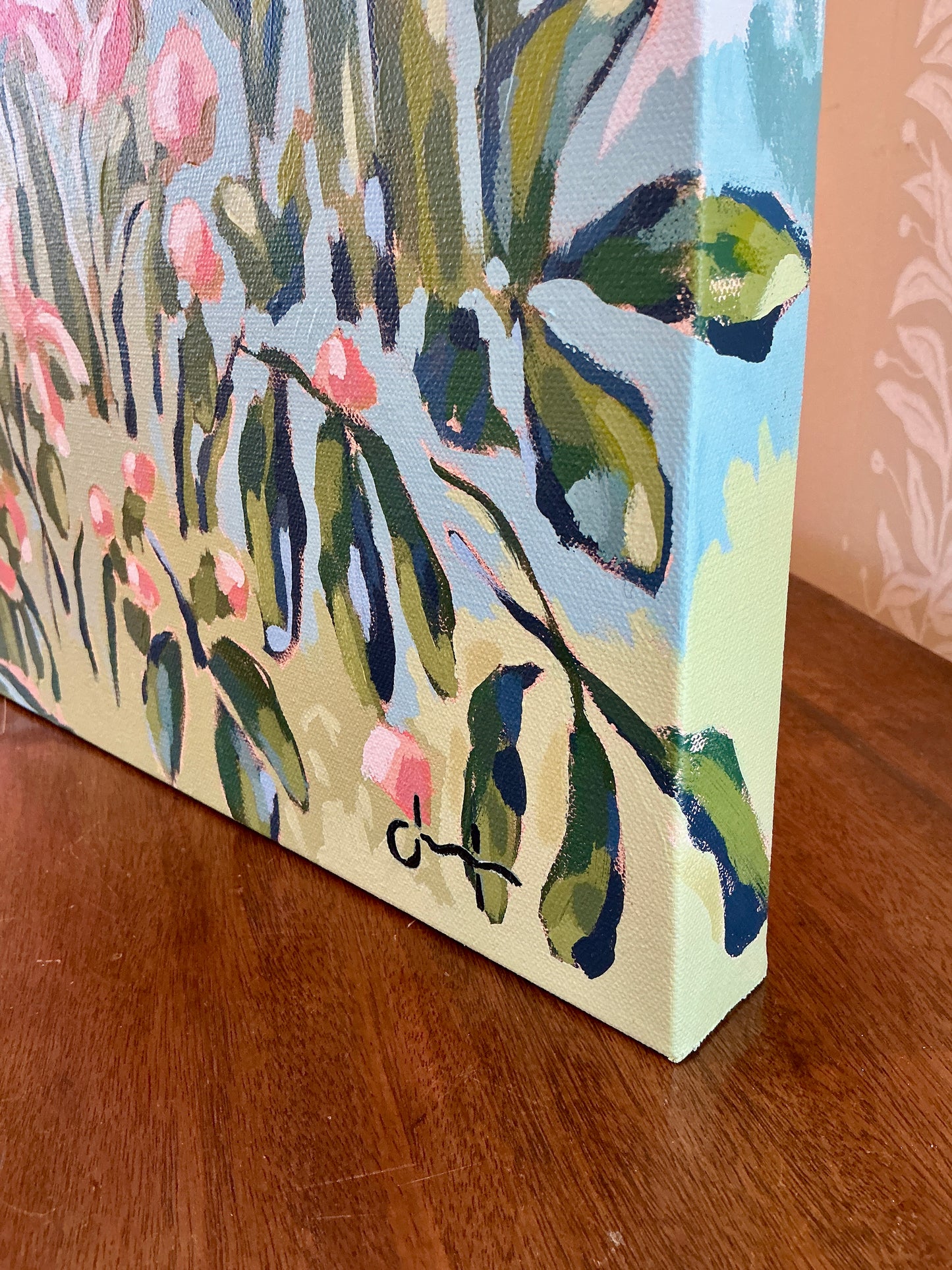 Jessa Butler Island Life Expressionist Botanical Painting