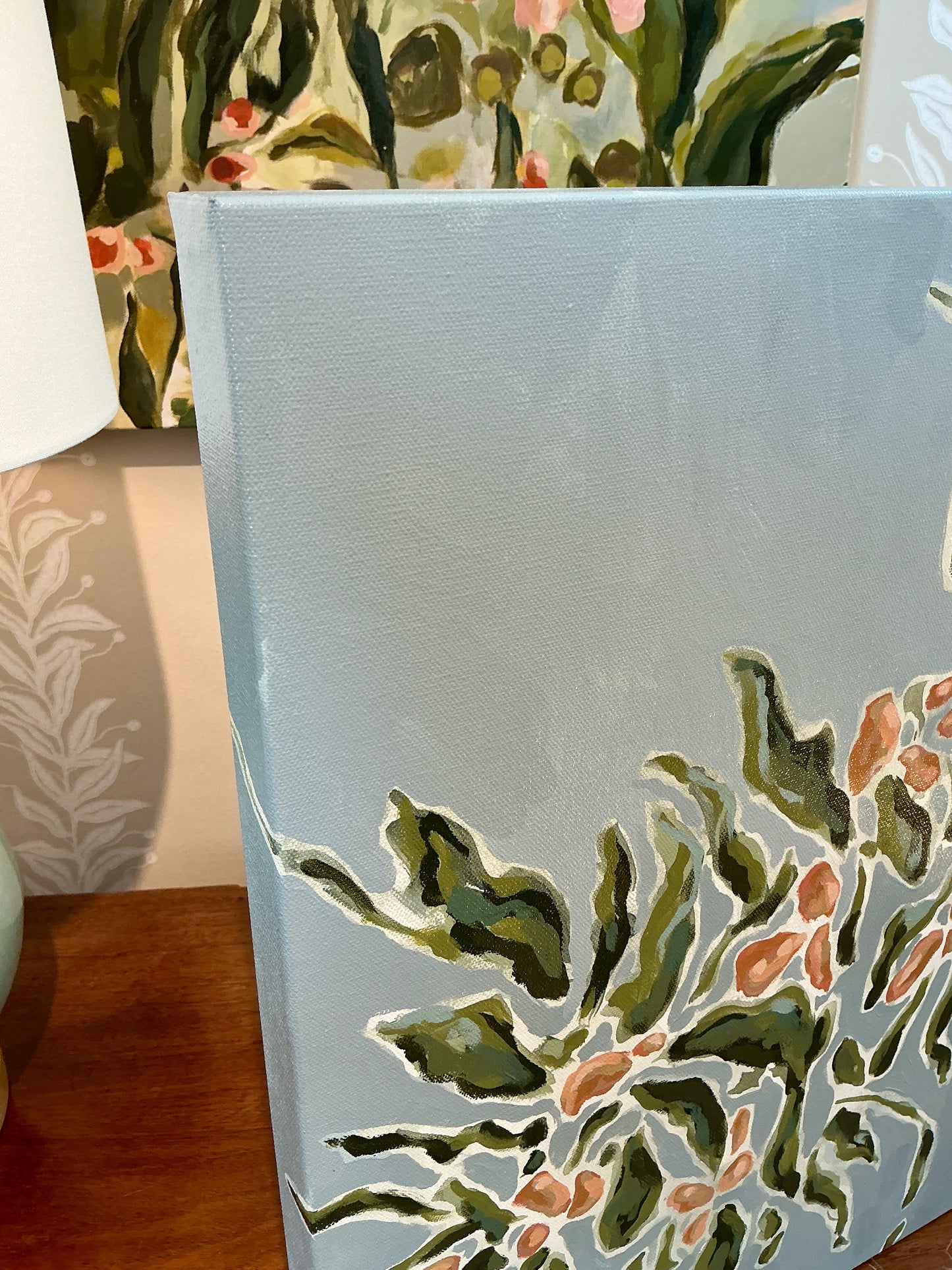 Jessa Butler This Too Shall Pass Expressionist Botanical Painting