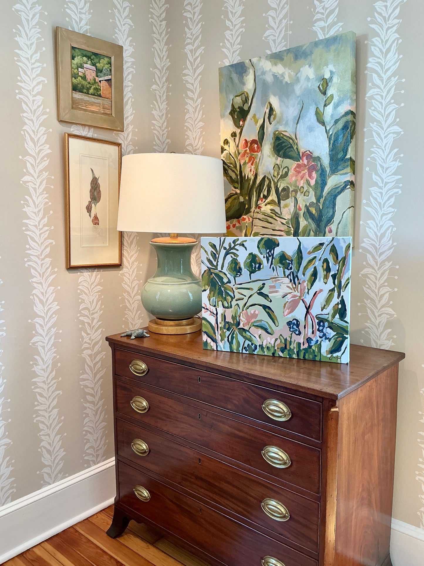 Jessa Butler Landscape Expressionist Botanical Painting
