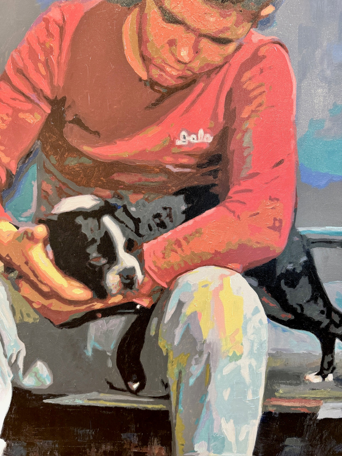 Karen McCool Be The Kind Of Person Your Dog Thinks You Are Oil Painting