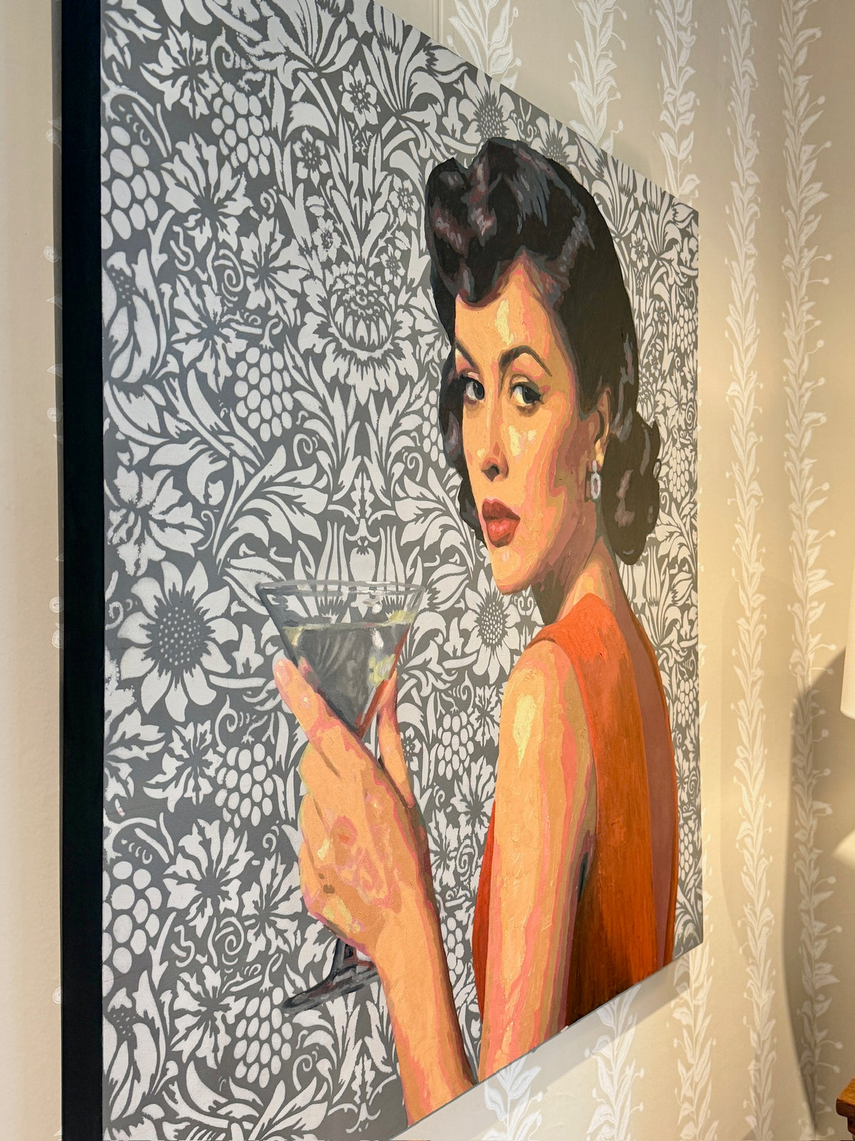 Karen McCool Who’s Gonna Stop Me? Oil Painting