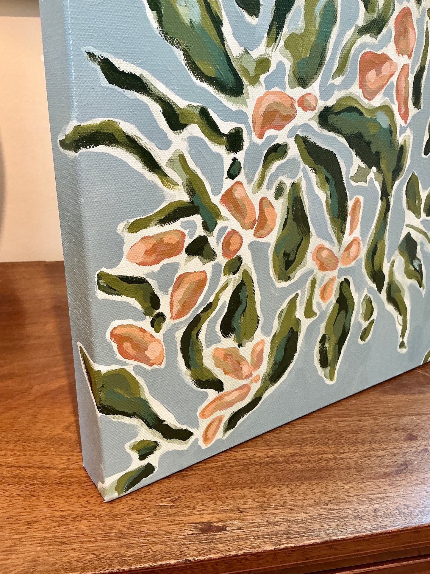 Jessa Butler This Too Shall Pass Expressionist Botanical Painting