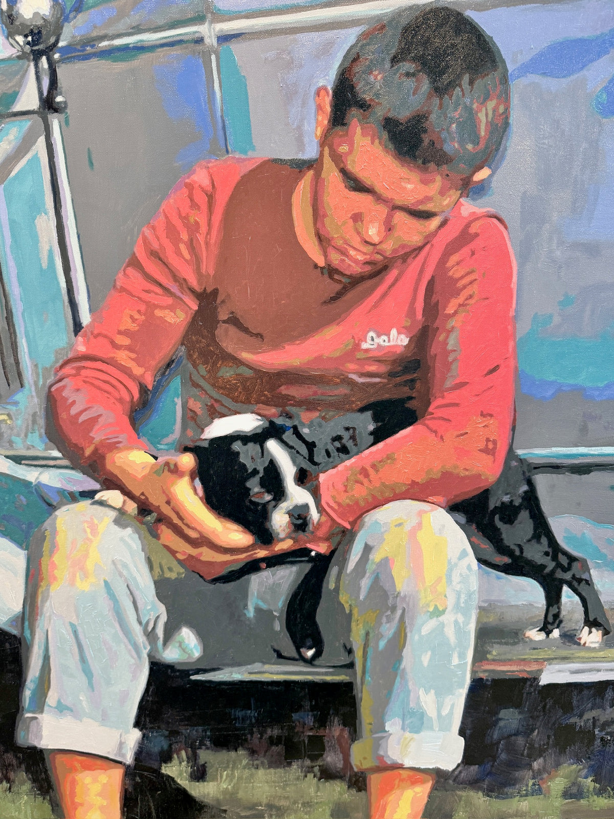Karen McCool Be The Kind Of Person Your Dog Thinks You Are Oil Painting