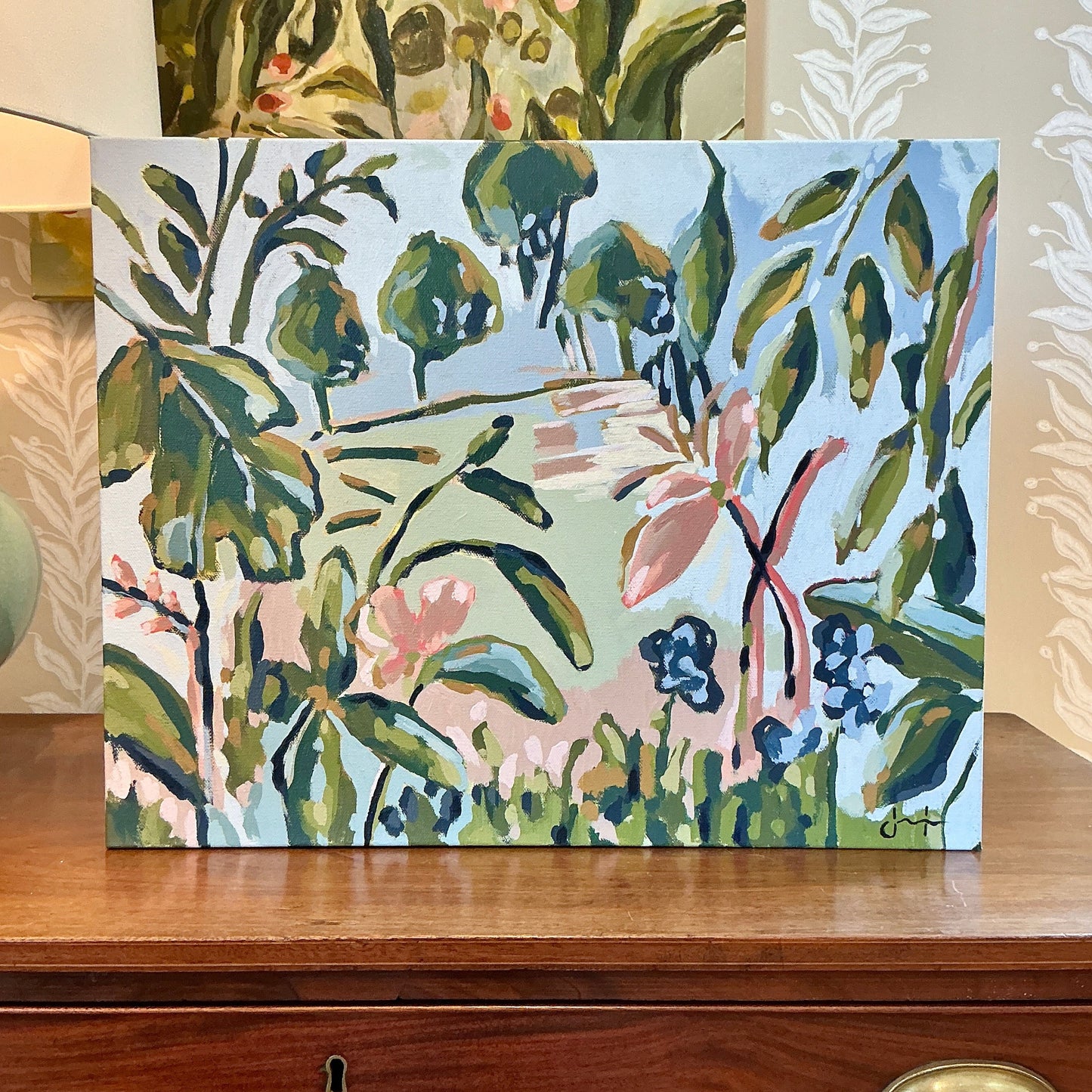 Jessa Butler Landscape Expressionist Botanical Painting