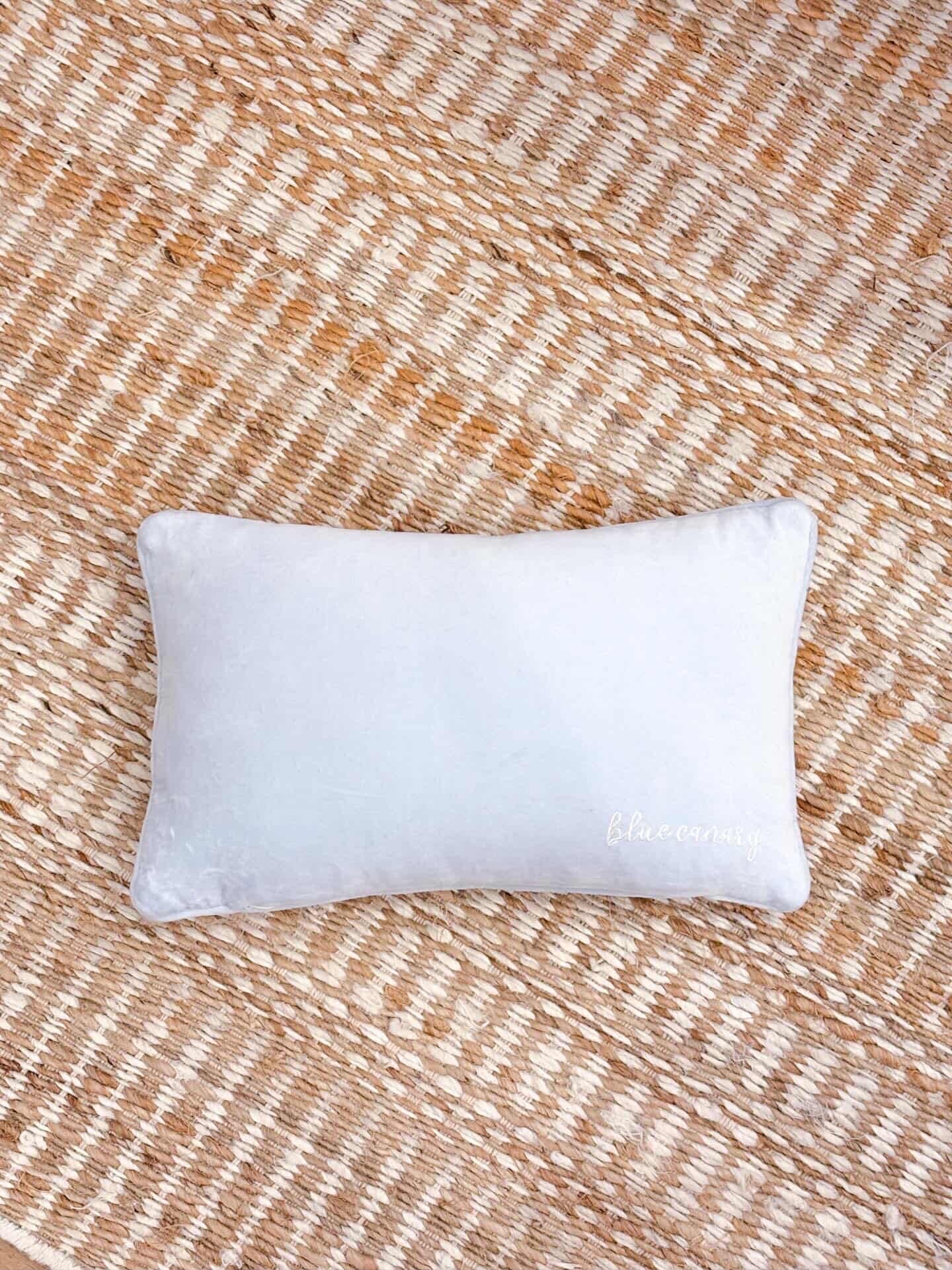 "I'm Nicer When I'm Down the Shore" Needlepoint Pillow