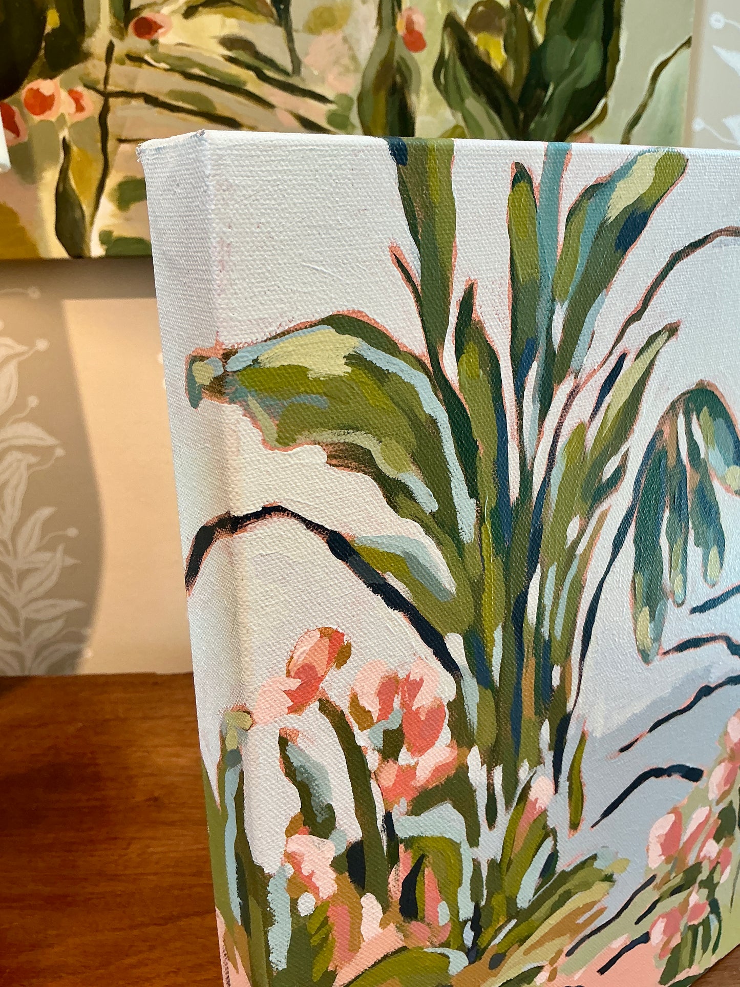 Jessa Butler Island Life Expressionist Botanical Painting