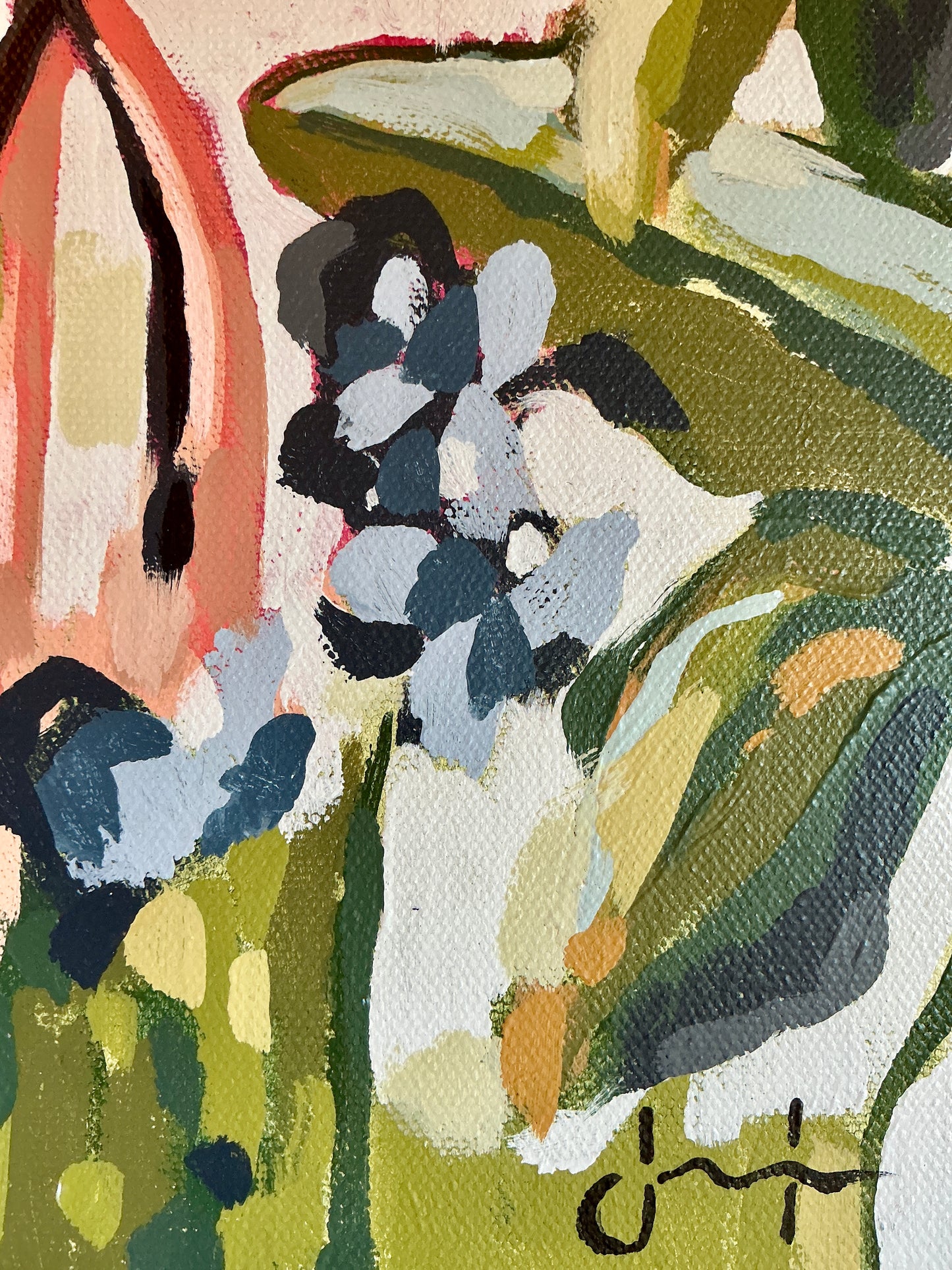 Jessa Butler Landscape Expressionist Botanical Painting