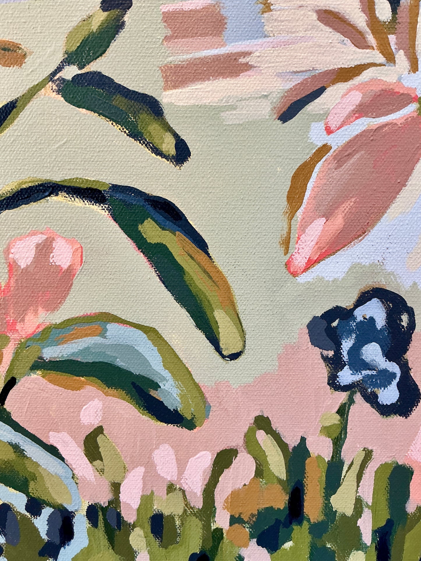 Jessa Butler Landscape Expressionist Botanical Painting