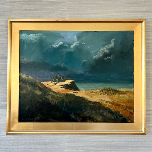 Larry Dodd Wheeler Seascape Beach Oil Painting