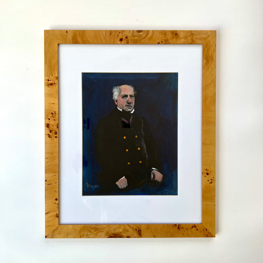 Earl Mayan portrait of Louis Auguste Cezanne, Father Of Paul Cezanne