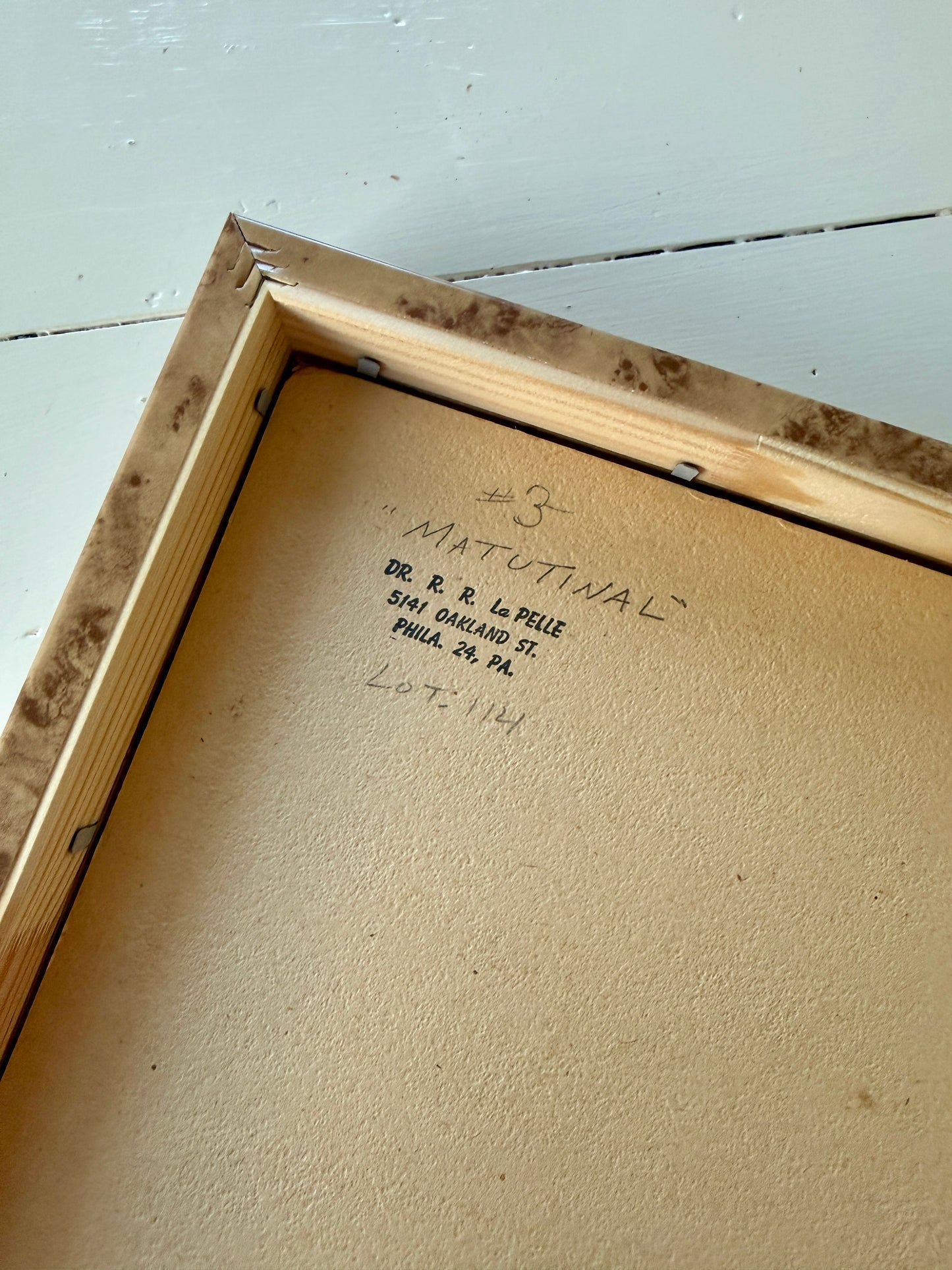 R.R. LaPelle Matutinal Father and Son Original Silver Gelatin Coastal Photograph in Burlwood Frame