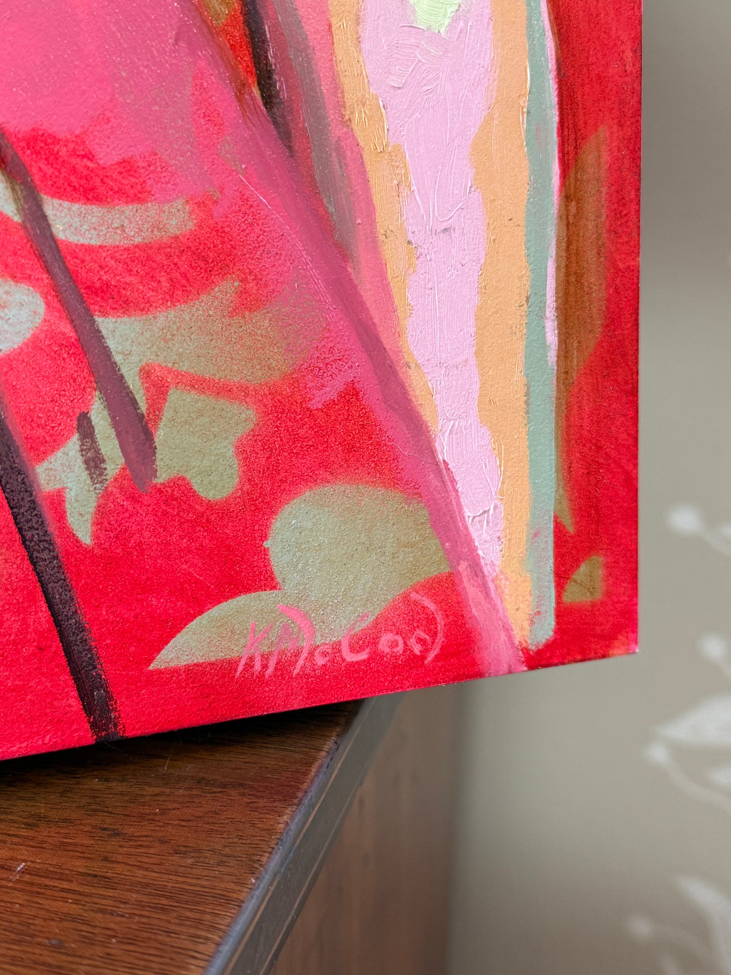 Karen McCool Martinis Make Me Less Murdery Oil Painting Portrait