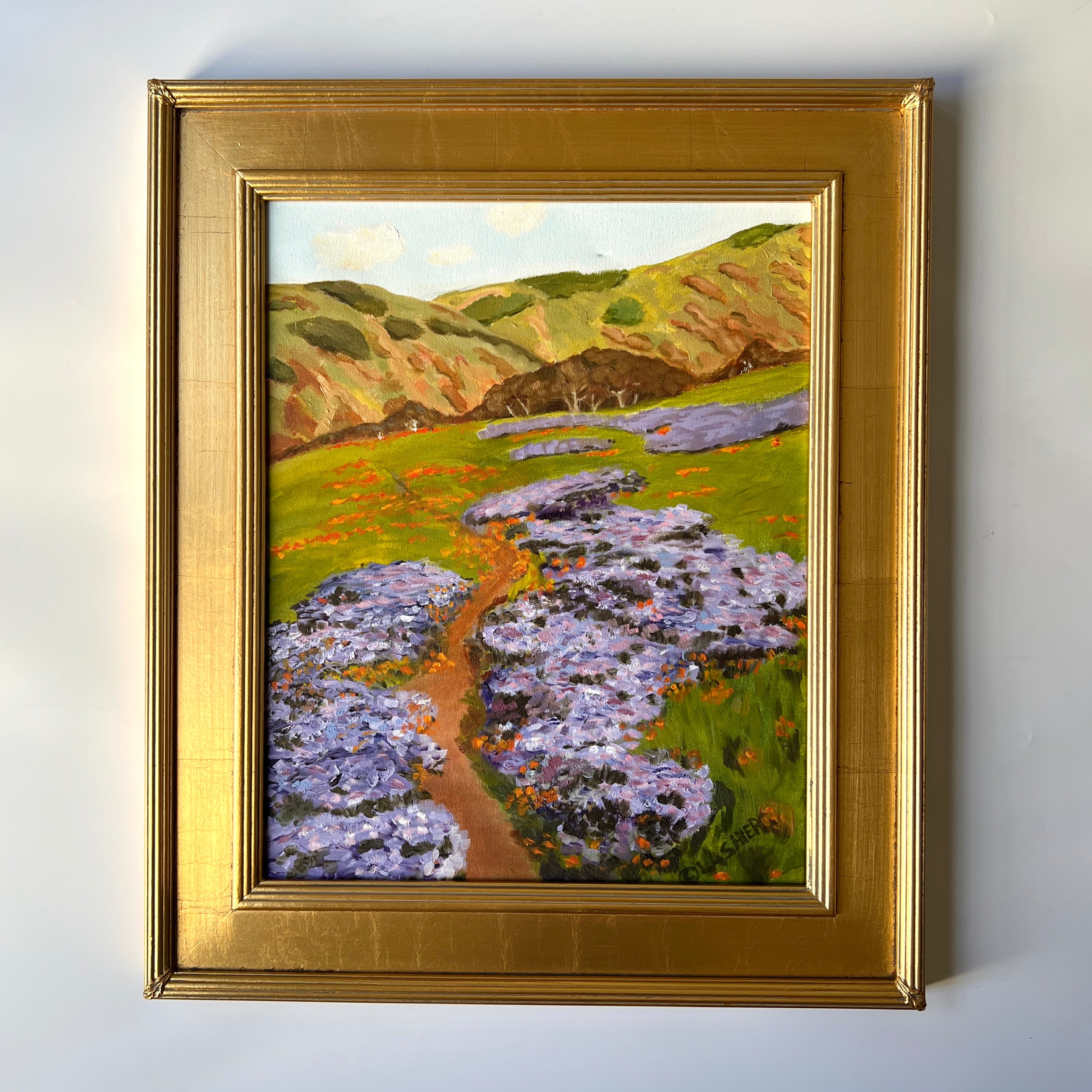 After John Marshall Gamble Joyous Spring California Landscape Painting ...