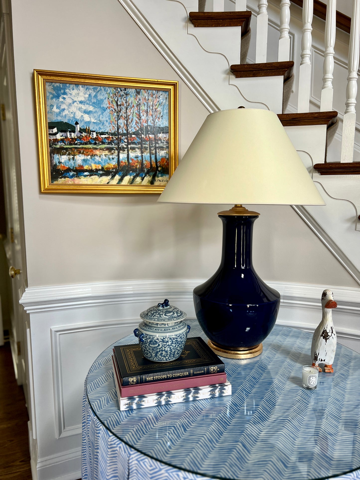 Mid Century Colorful Landscape