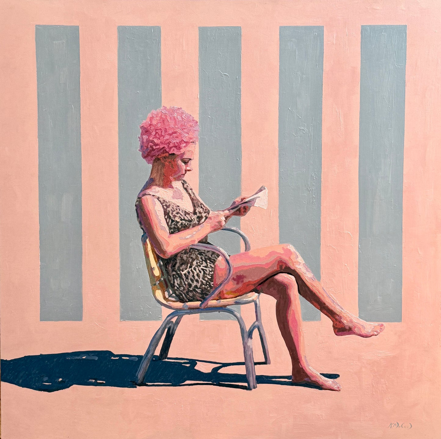 Karen McCool If You Need Something... No Oil Painting