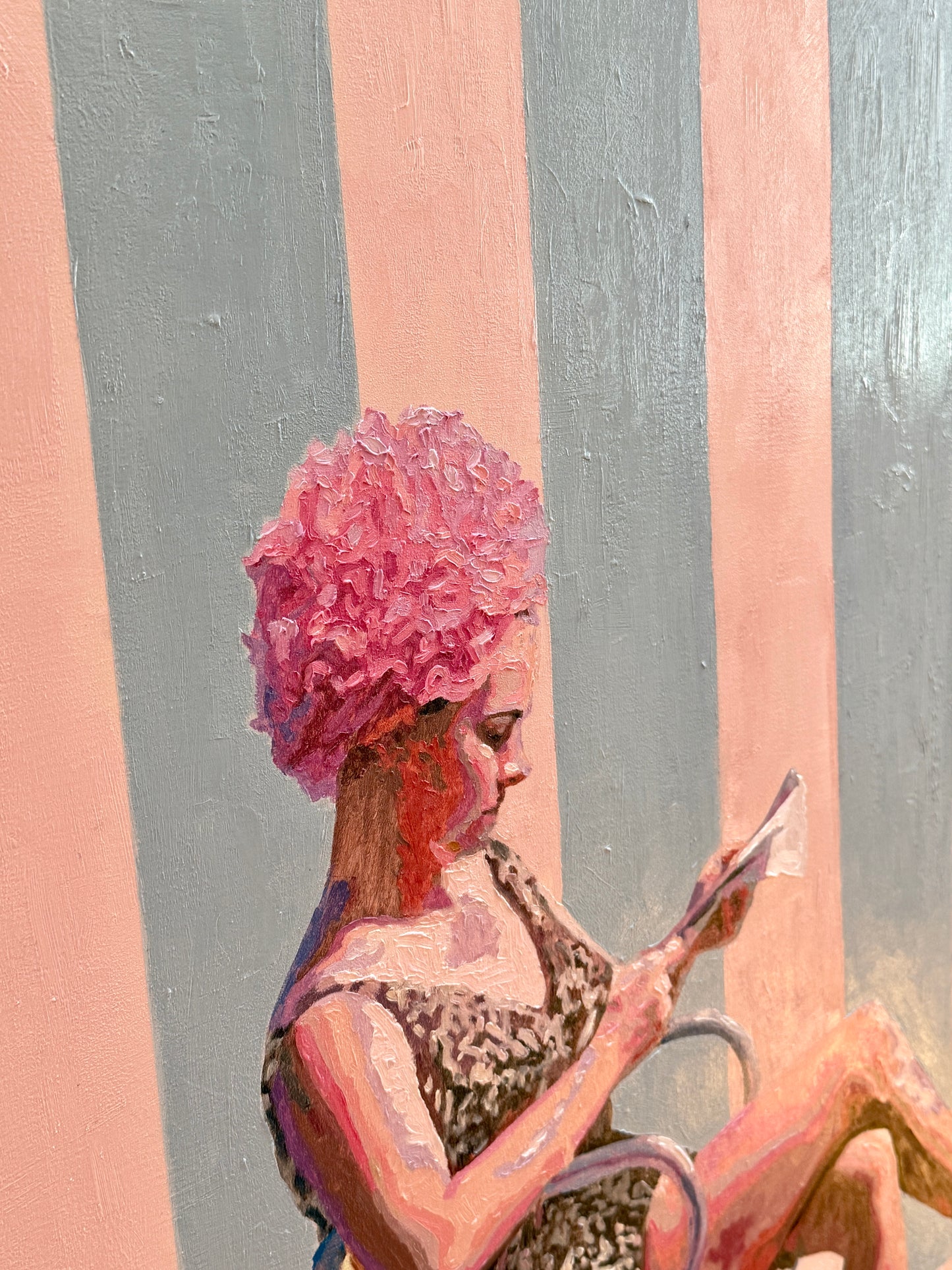 Karen McCool If You Need Something... No Oil Painting