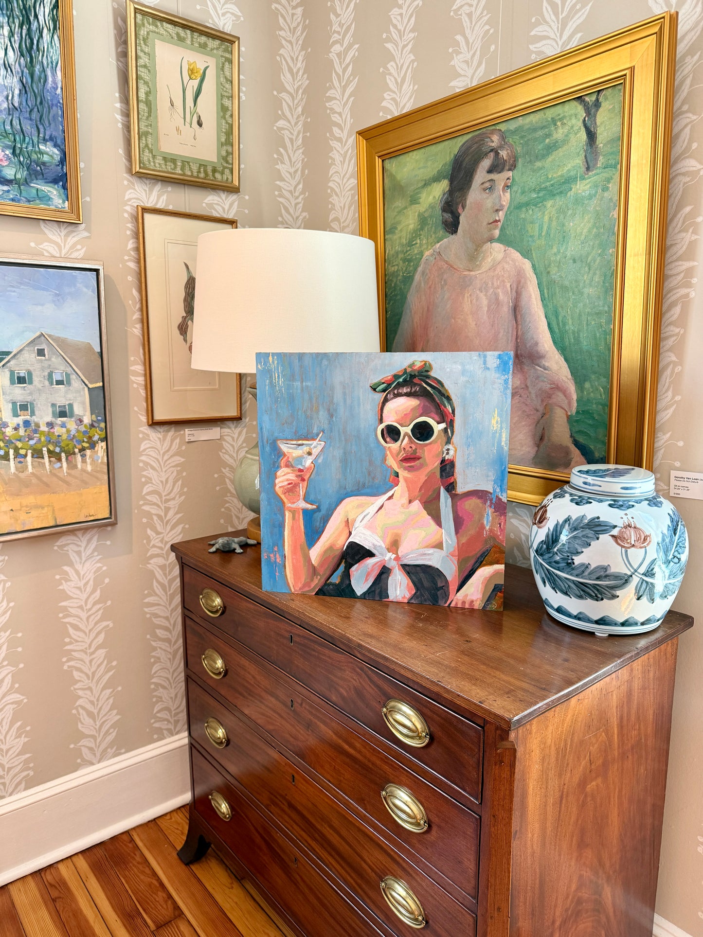 Karen McCool No Matter What Anyone Asks of Me Today, My Answer Is: It's Too Hot For That Oil Painting