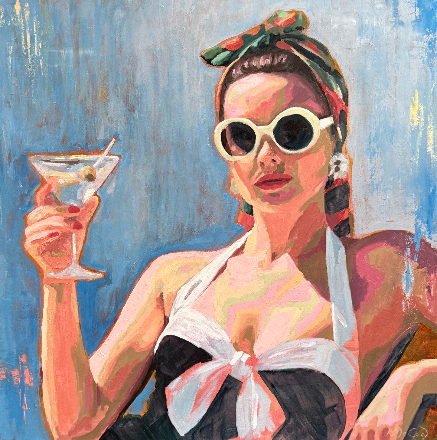 Karen McCool No Matter What Anyone Asks of Me Today, My Answer Is: It's Too Hot For That Oil Painting