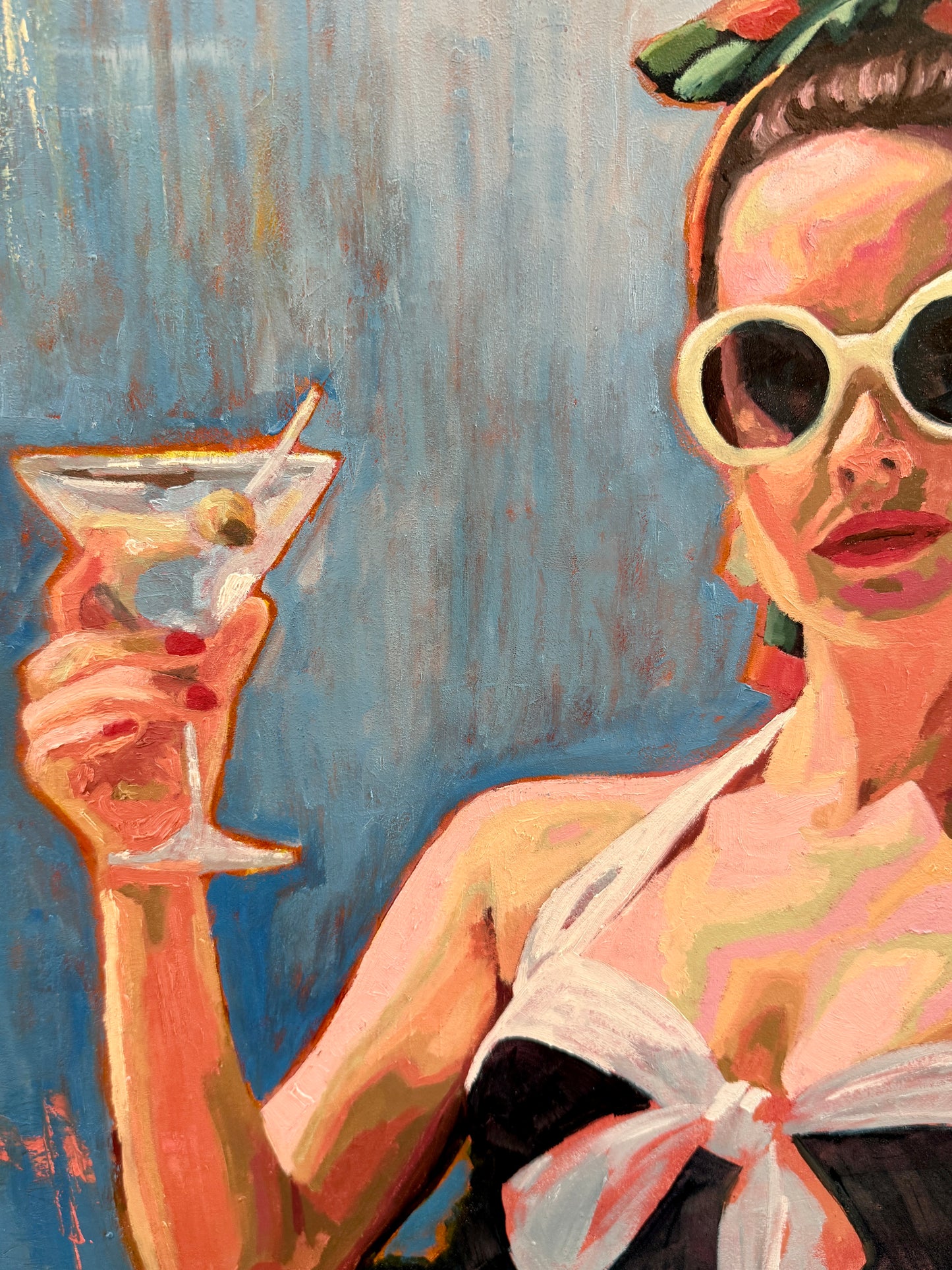 Karen McCool No Matter What Anyone Asks of Me Today, My Answer Is: It's Too Hot For That Oil Painting