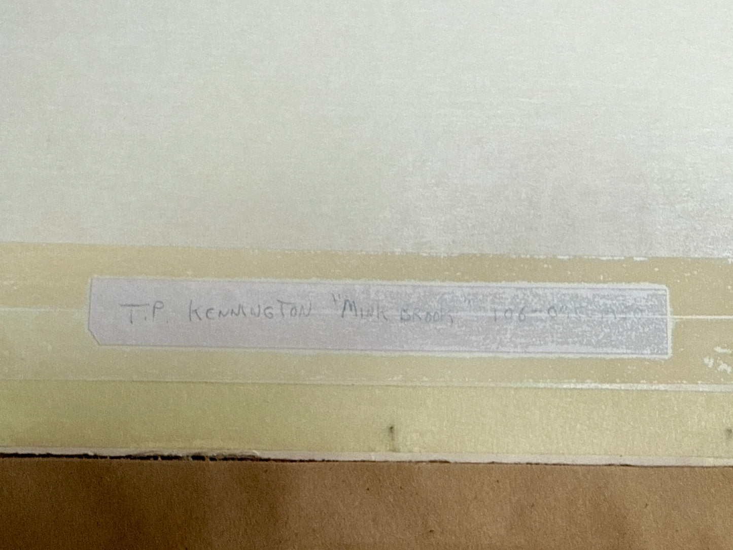 Terri Kennington Pair of New Hampshire Mink Brook and Melvin River Winter Landscapes in Gold Frames