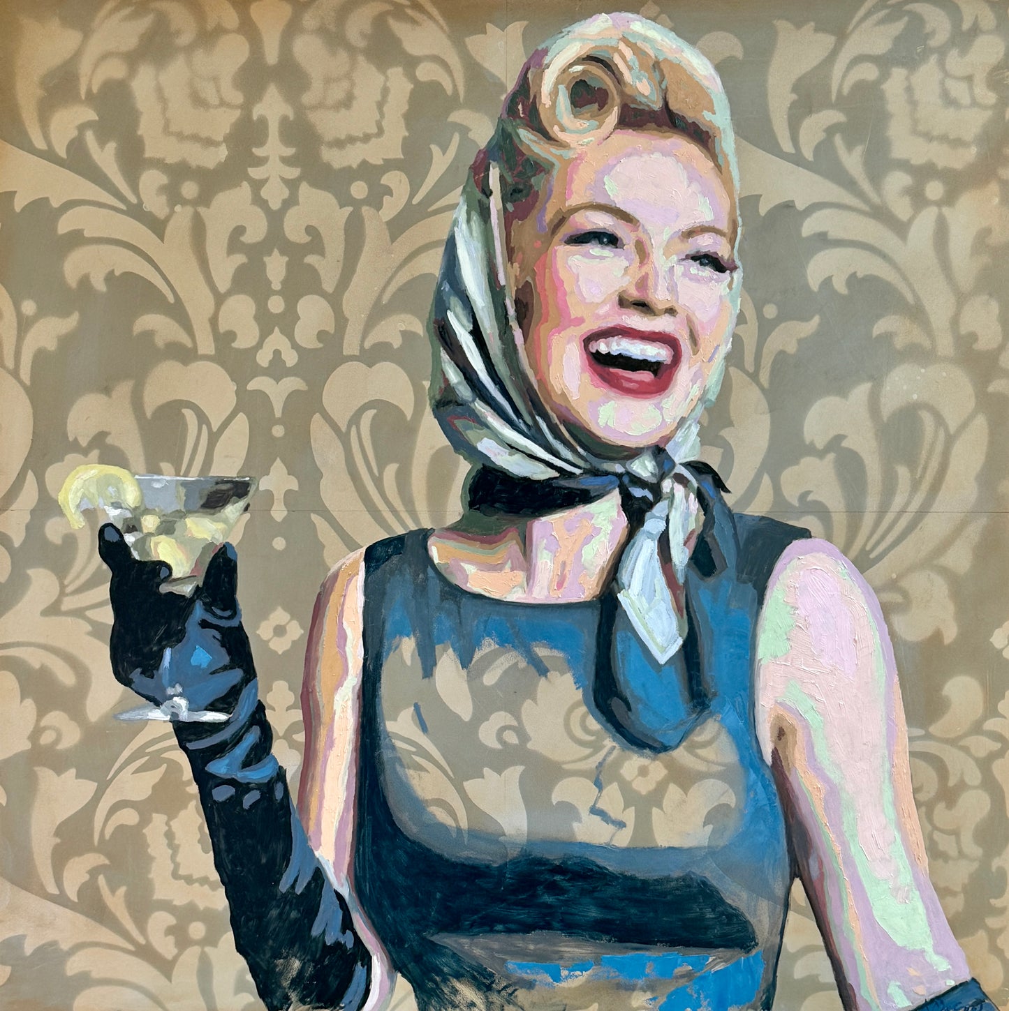 Karen McCool I Don't Always Dress Like Coco, or Live Like Jackie, But I ALWAYS Laugh Like Lucy Oil Painting