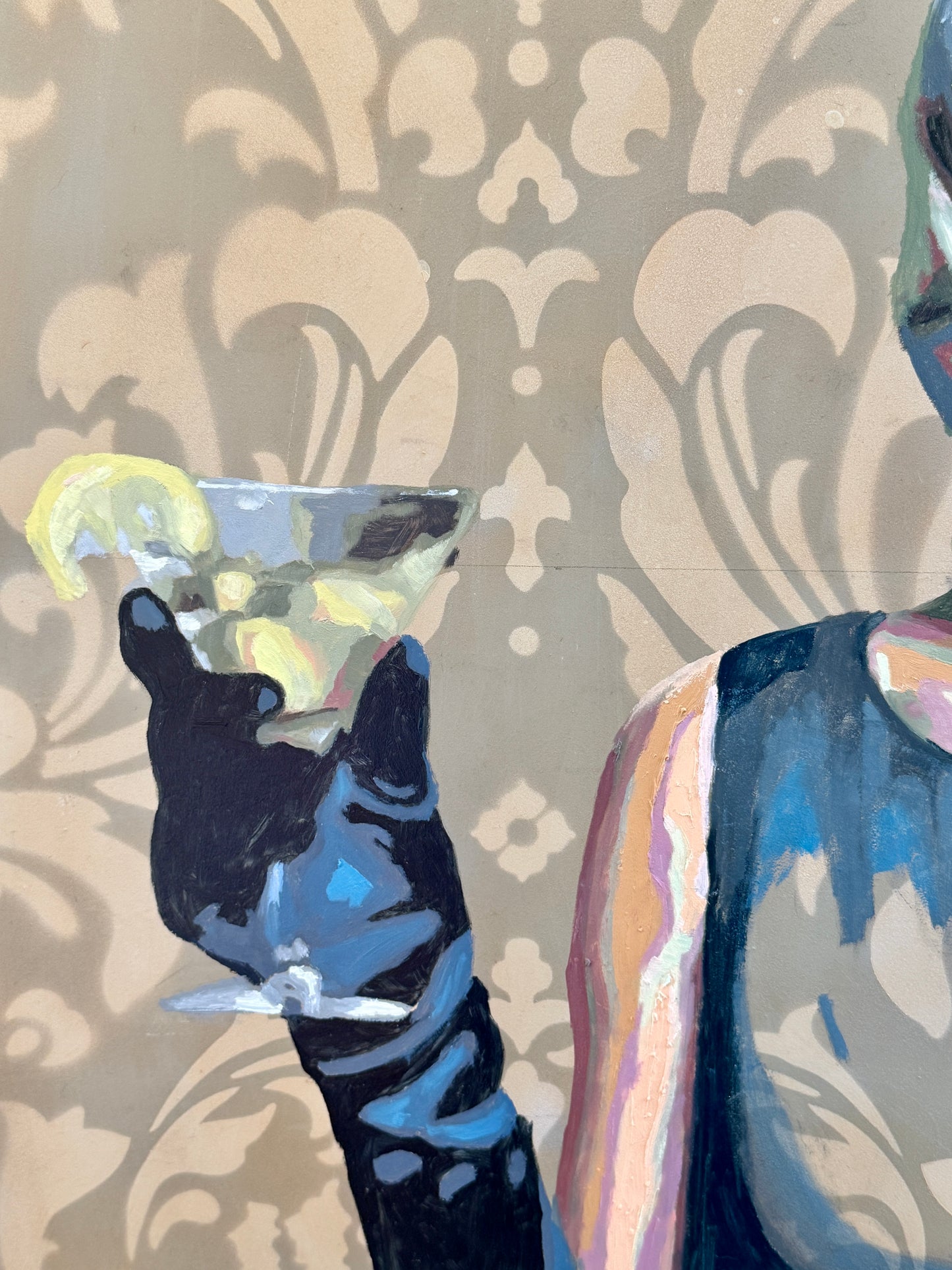 Karen McCool I Don't Always Dress Like Coco, or Live Like Jackie, But I ALWAYS Laugh Like Lucy Oil Painting