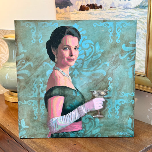 Karen McCool She Became the Rich CEO They Told Her She Should Marry Oil Painting