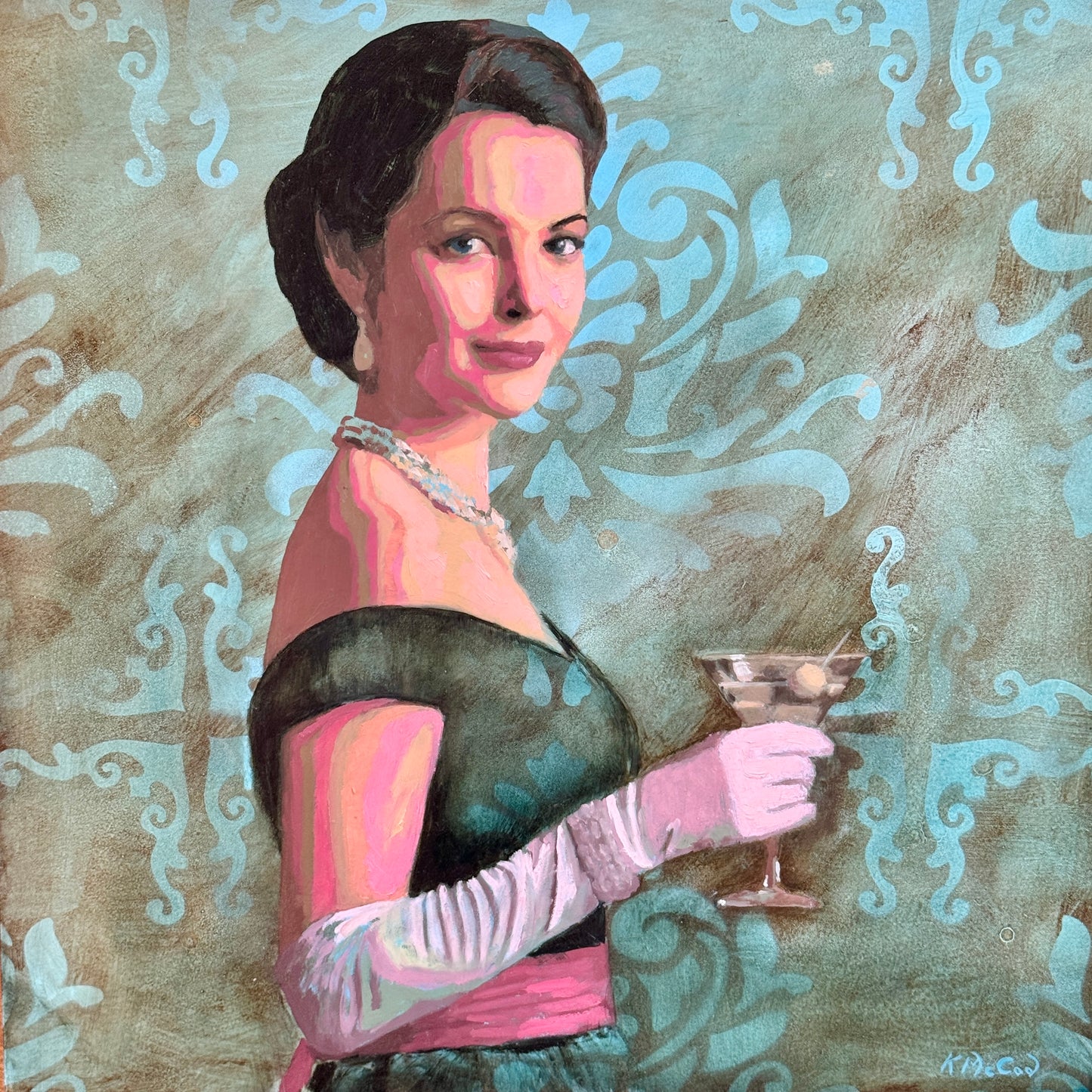 Karen McCool She Became the Rich CEO They Told Her She Should Marry Oil Painting