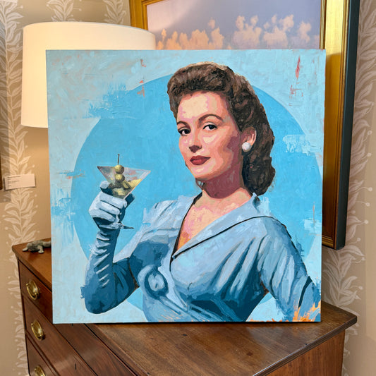 Karen McCool Be the Kind of Woman the Church Would Have Burned 400 Years Ago Oil Painting