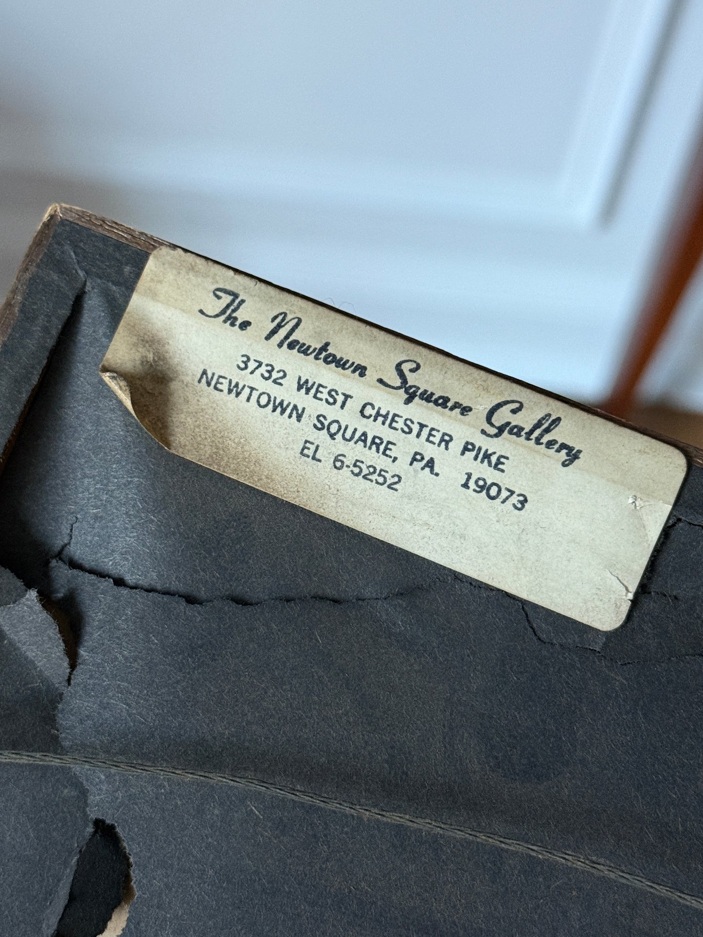 Geof Butts Vintage Nude Female Figure Drawing in Gold Frame