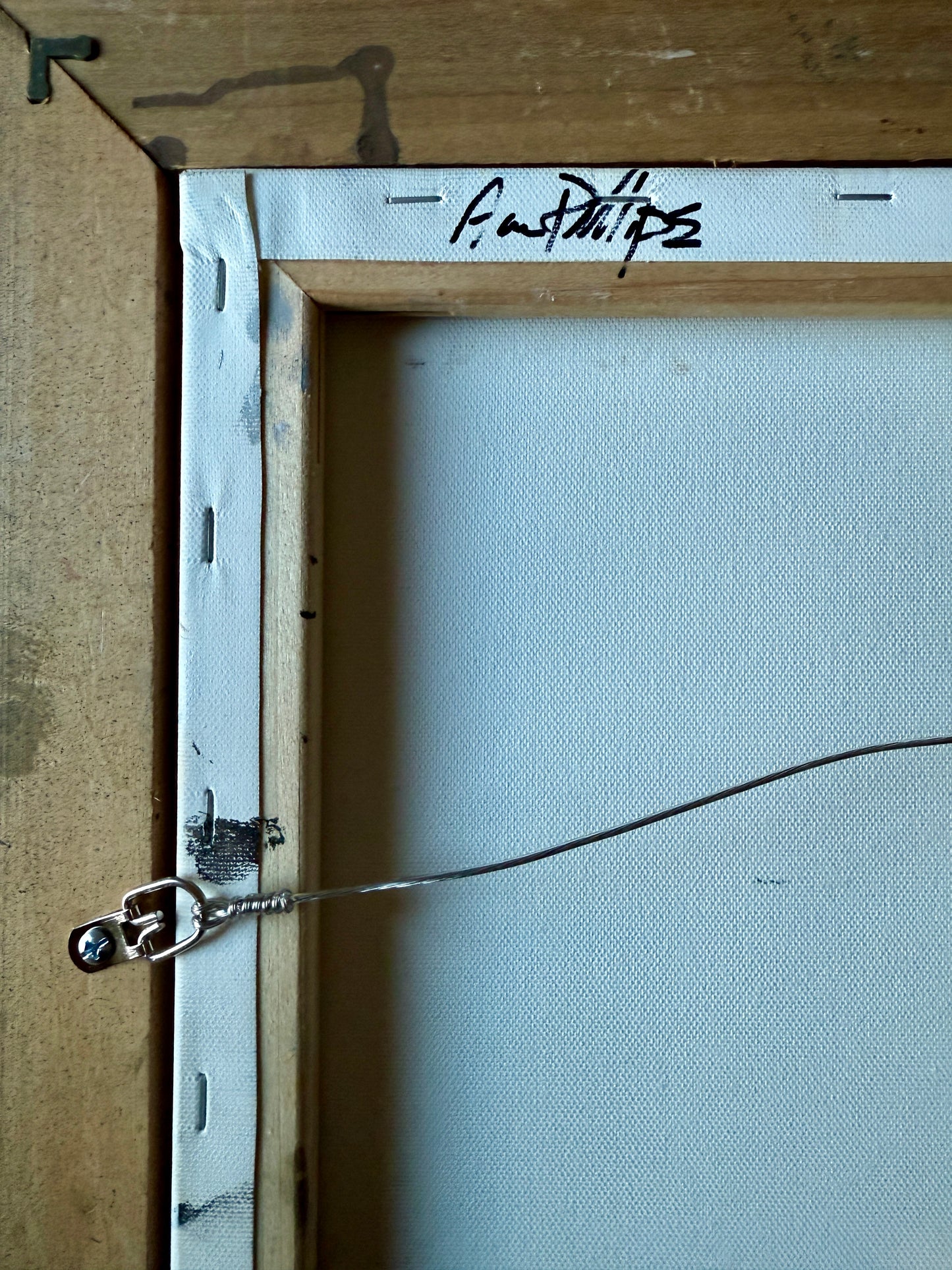 Portrait of George Washington Oil Painting in Gold Frame