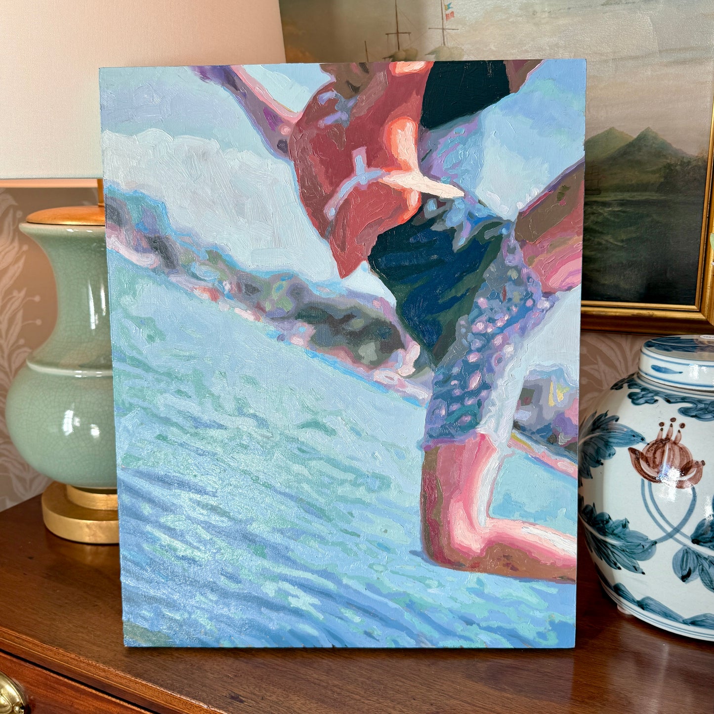 Karen McCool Heading into the Weekend Like... Oil Painting