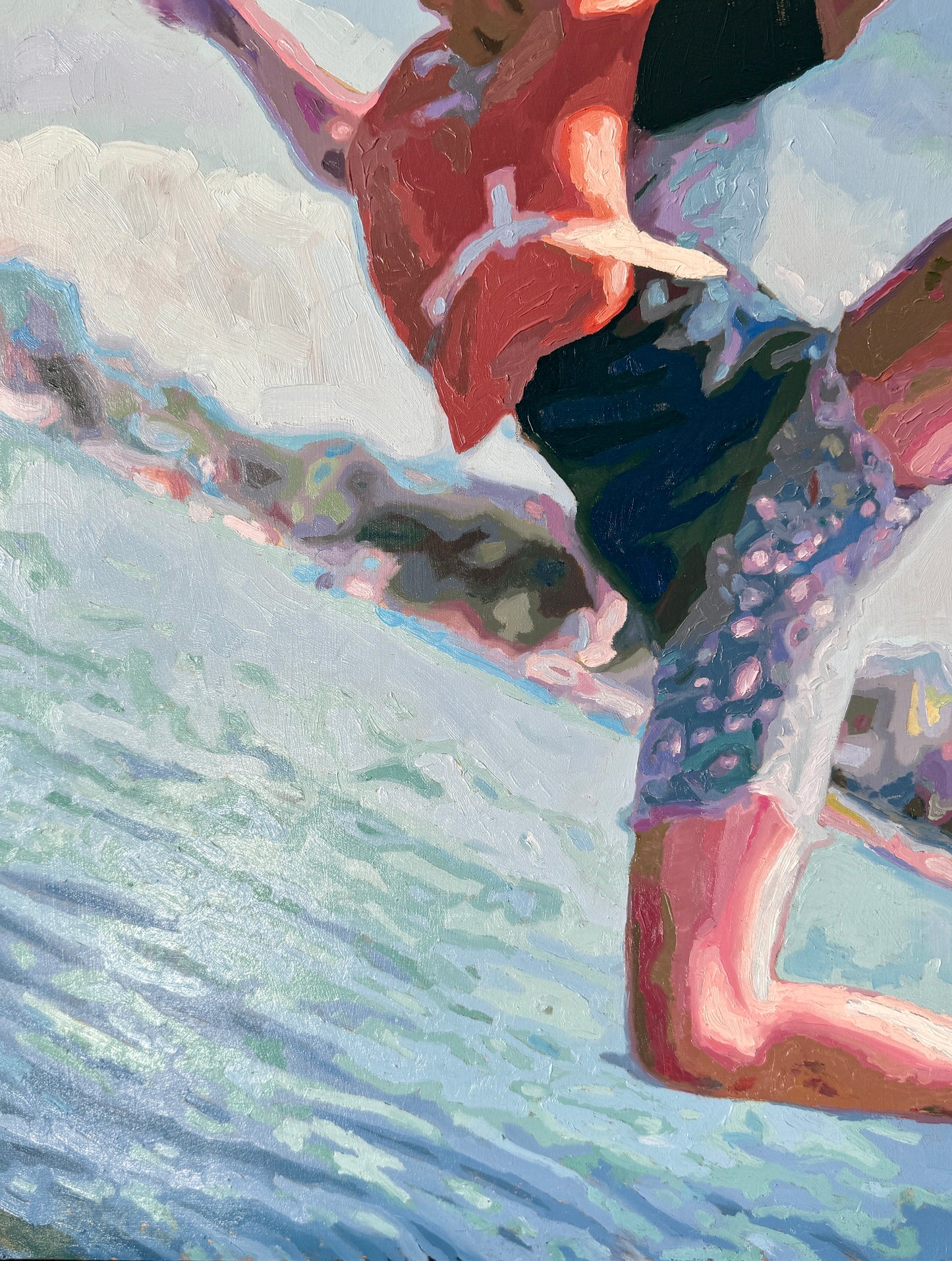 Karen McCool Heading into the Weekend Like... Oil Painting
