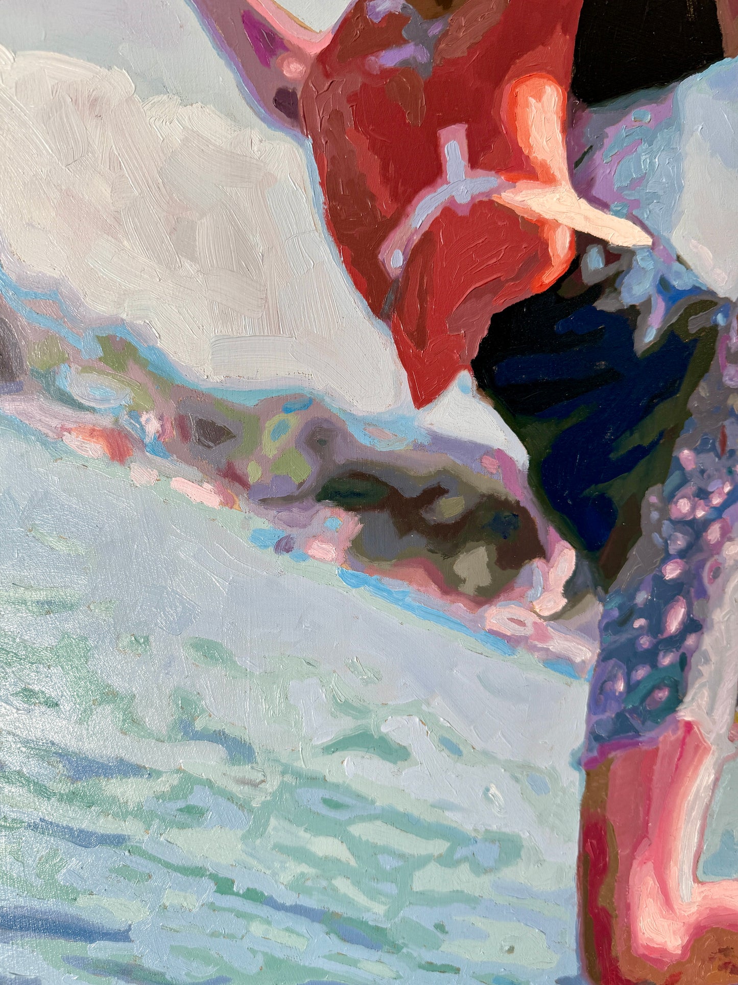 Karen McCool Heading into the Weekend Like... Oil Painting