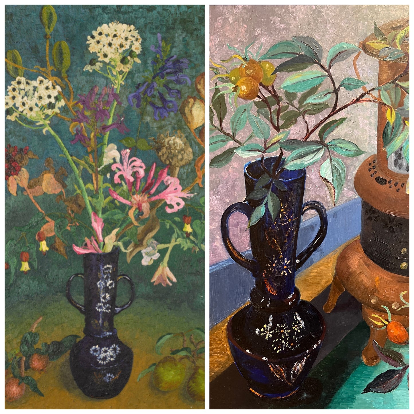 Elvic Steele (1920-1997) "Old Oil Stove" Still Life Oil Painting